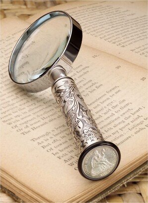 American Coin Treasures Silver Seated Liberty Dime Magnifying Glass