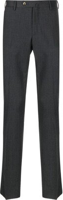 PT Torino Mid-Rise Slim-Cut Trousers