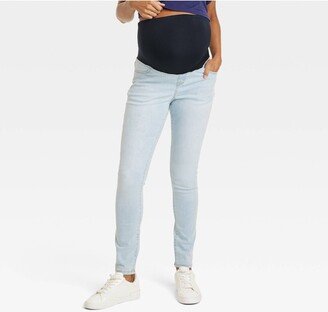 Over Belly Skinny Maternity Jeans - Isabel Maternity by Ingrid & Isabel™ Light Wash