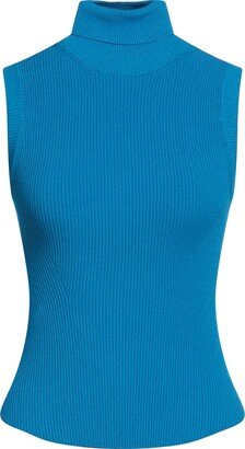 SOLOTRE Turtleneck Azure