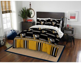 The Northwest Company NHL 864 Pittsburgh Penguins Full Bed In a Bag Set