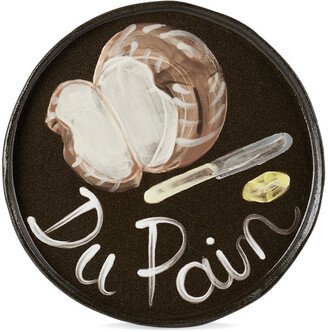 Harlie Brown Studio SSENSE Exclusive Black 'Du Pain' Plate