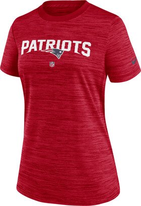 Women's Dri-FIT Sideline Velocity (NFL New England Patriots) T-Shirt in Red