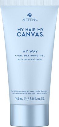 My Hair My Canvas My Way Curl Defining Gel, 5 oz.