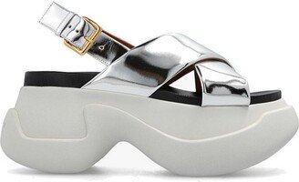 Fussbett Buckle-Fastened Platform Sandals