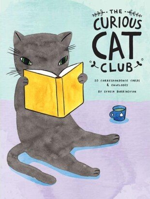 Barnes & Noble Curious Cat Club Correspondence Cards by Stasia Burrington