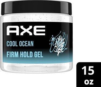 Axe Cool Ocean Firm Hold Gel - 15oz