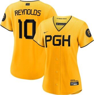 Women's Bryan Reynolds Gold Pittsburgh Pirates 2023 City Connect Replica Player Jersey