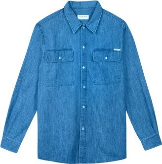 Lancereaux denim overshirt