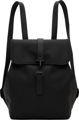 Black Bucket Backpack