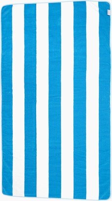 Weezie Royal Blue Stripe Beach Towel