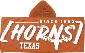 22x51 Texas Longhorns Hooded Youth Beach Towel