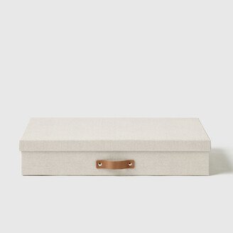 Marie Kondo Calm Document Box Parchment White