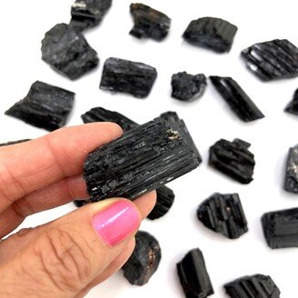 Black Tourmaline Natural Stone - Rough Crystal