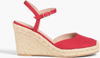 Mykonos canvas wedge espadrilles