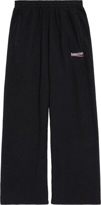 Logo-Embroidered Track Pants-CA