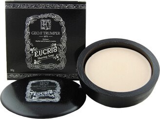 Geo F. Trumper Perfumer Eucris hard shaving soap wooden bowl 80 g