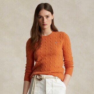 Cable-Knit Wool-Cashmere Sweater-AS