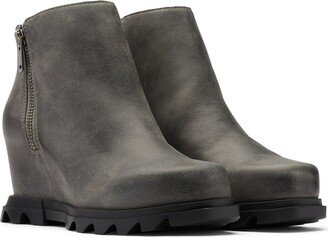 Joan Of Arctic Wedge Iii Zip Leather Boot