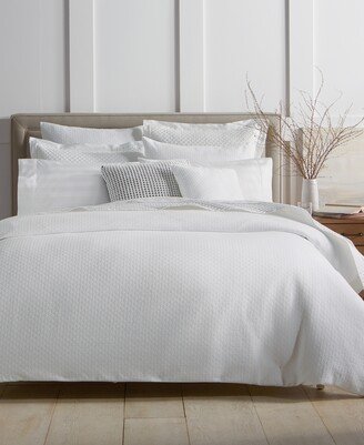 Damask Designs Diamond Dot 300 Thread Count 3-Pc. Comforter Set, Full/Queen, Created for Macy's