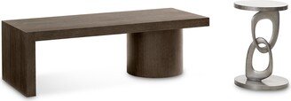 Lille 2-Pc. Cocktail Table & Chairside Table Set