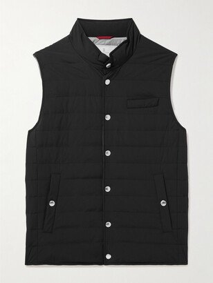 Quilted Nylon Down Gilet