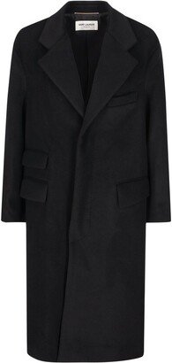 Single-Breasted Mid-Length Coat-AF