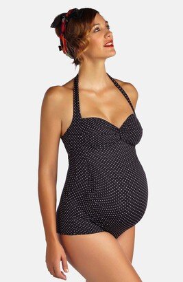 Montego Bay Jacquard One-Piece Maternity Swimsuit