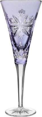 Waterford - Snowflake Wishes 2016 Serenity' Light Purple Champagne Flute