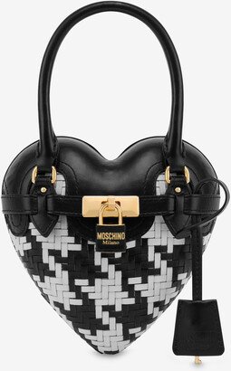 Houndstooth Heartbeat Bag