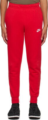 Red Sportswear Club Sweatpants