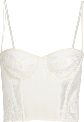 Endless Lace-Paneled Bra Top