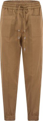 Lena - Cotton Jogger Trousers