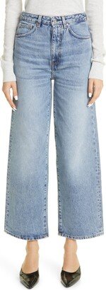 Rigid Organic Cotton Flare Leg Jeans