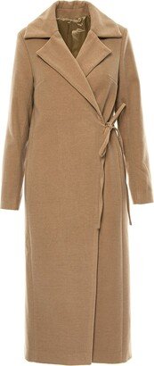 Bluzat Women's Neutrals Maxi Camel Coat