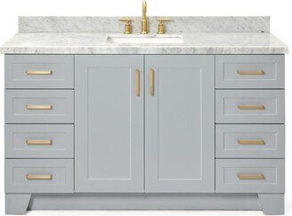 Q061SCWRVO Taylor 61 Free Standing Single Basin Vanity Set with