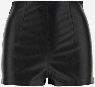 Faux Leather Short Pants