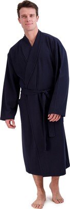 Men's Big and Tall Cotton Waffle Knit Robe