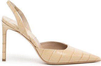 Presley Runway 100mm slingback pumps