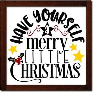 Have Yourself A Merry Little Christmas Wood Sign, Wall Decor, Home Holiday Decor