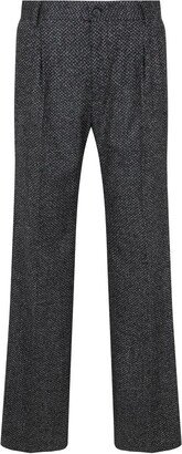 Stretch Straight-Leg Pants