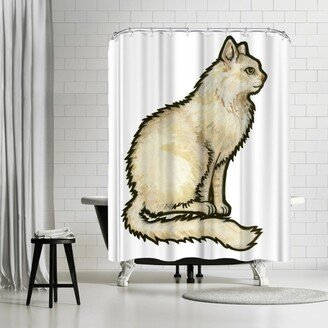 71 x 74 Shower Curtain, Cat 1 by Sally Pattrick