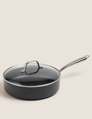 M&S chef Hard Anodised 26cm Large Sauté Pan