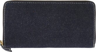 Denim Wallet Unisex Navy - Blue