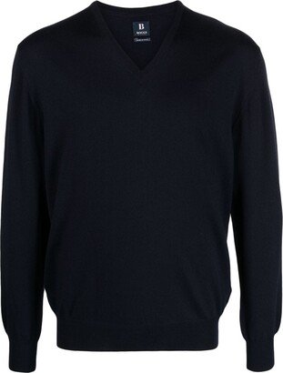 Boggi Milano Fine-Knit Wool Jumper