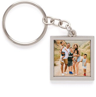 Key Rings: Photo Gallery Pewter Key Ring, Multicolor