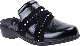 Revitalign Moro Studded Orthotic Clog (Black) Women's Shoes