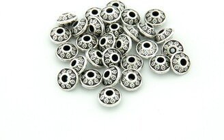 30 Pcs Stopper Bead Tibet Silver For Make Islamic Prayer Beads Tesbih Misbaha 923020 Tasbih Tasbeeh Tesbih, Accessory