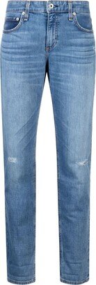 Hermosa mid-rise slim-leg jeans