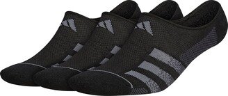 Superlite Stripe 3 No Show Socks 3 Pack